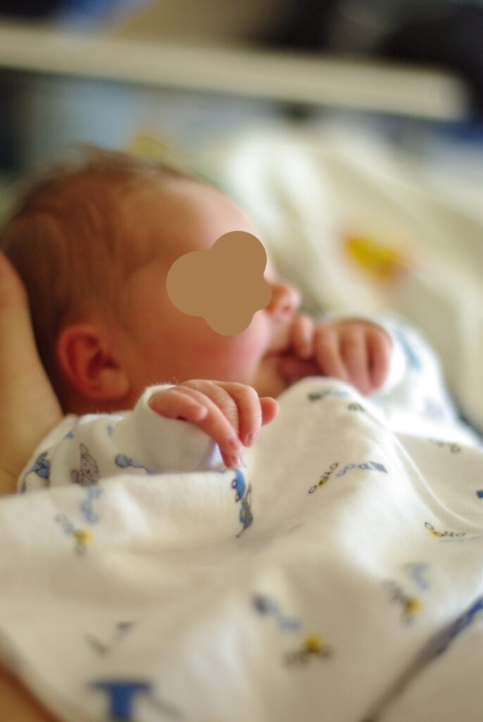 Newbornshooting baby