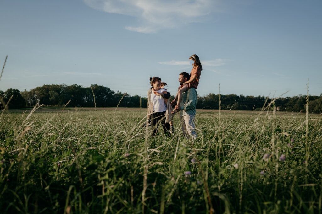 Familienshooting in der Natur Gießen